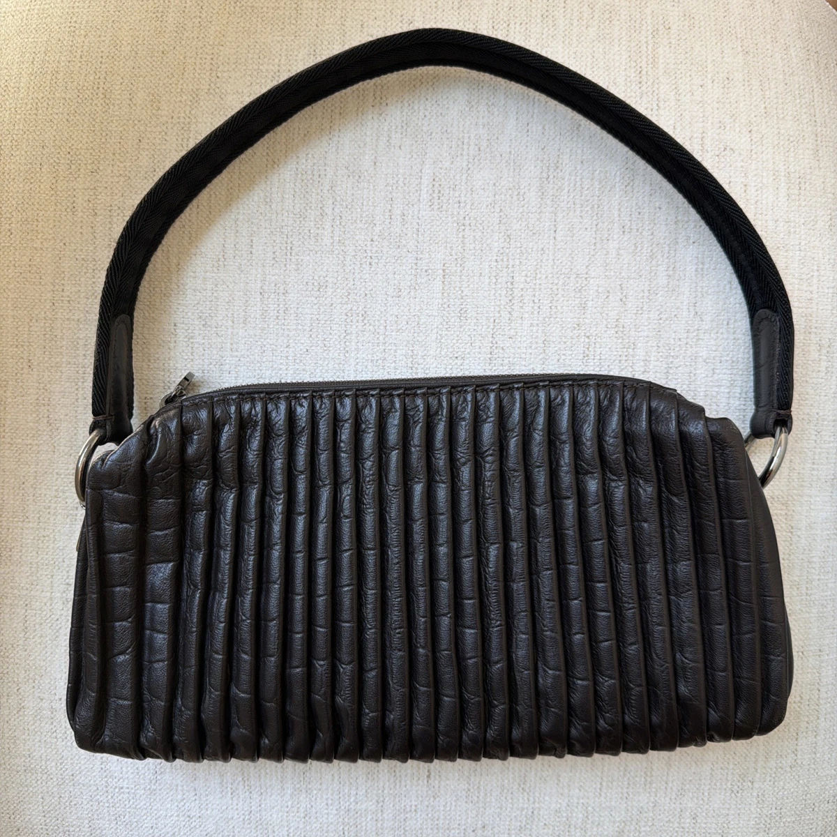 Giorgio Armani Leather Exterior Black Bags & Handbags for Women 