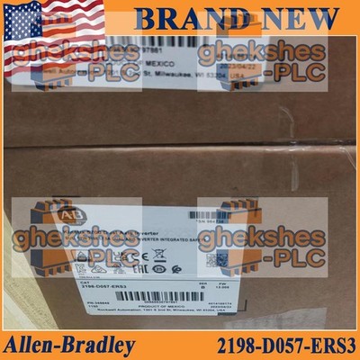 Brand New NEW PLC 2198-D057-ERS3 Kinetix 5700 Dual Axis Inverter Free Ship