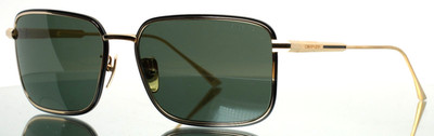 CHOPARD SCHF84 301P Black Gold Mens Polarized Sunglasses 59-17-145 B:43