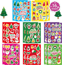 Christmas Stickers, 226PCS Christmas Sticker for Kids Adhesive Stickers for Boys