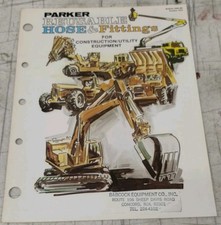 1973 Parker Reusable Hose And Fittings Promotional Brochure
