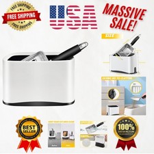 Stainless Steel Cat Litter Scooper with Holder - Fast Sifting  Ergonomic Design