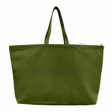 28in Canvas Tote Bag Reusable Grocery Bag Large Heavy Duty Shopping Bag