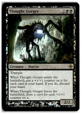 MTG Foil Thought Gorger - Rise of the Eldrazi Moderately Played English
