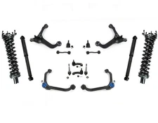 Front Struts Control Arms Ball Joints Tie Rods & Rear Shocks Fits 06-07 Liberty