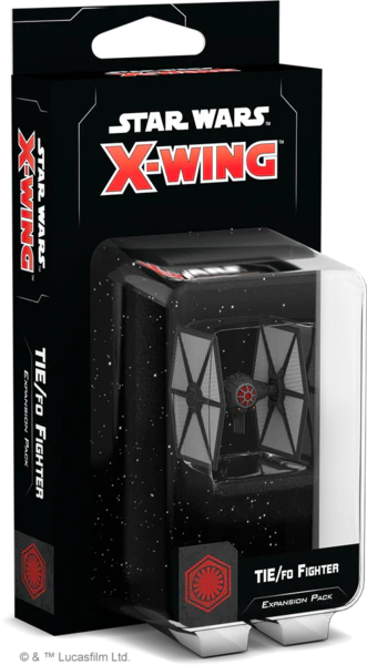 X WING MINIATURES GAME TIE/FO FIGHTER - 2nd Edition Expansion BNIB & SEALED