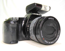 Minolta Maxxum 3000i Camera W/ Accessories Zoom Lens  Flash Not Tested
