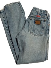 Vintage Wrangler 14MWZG Women  s Jeans Size 9x32 28x31 Actual Fit Faded Worn