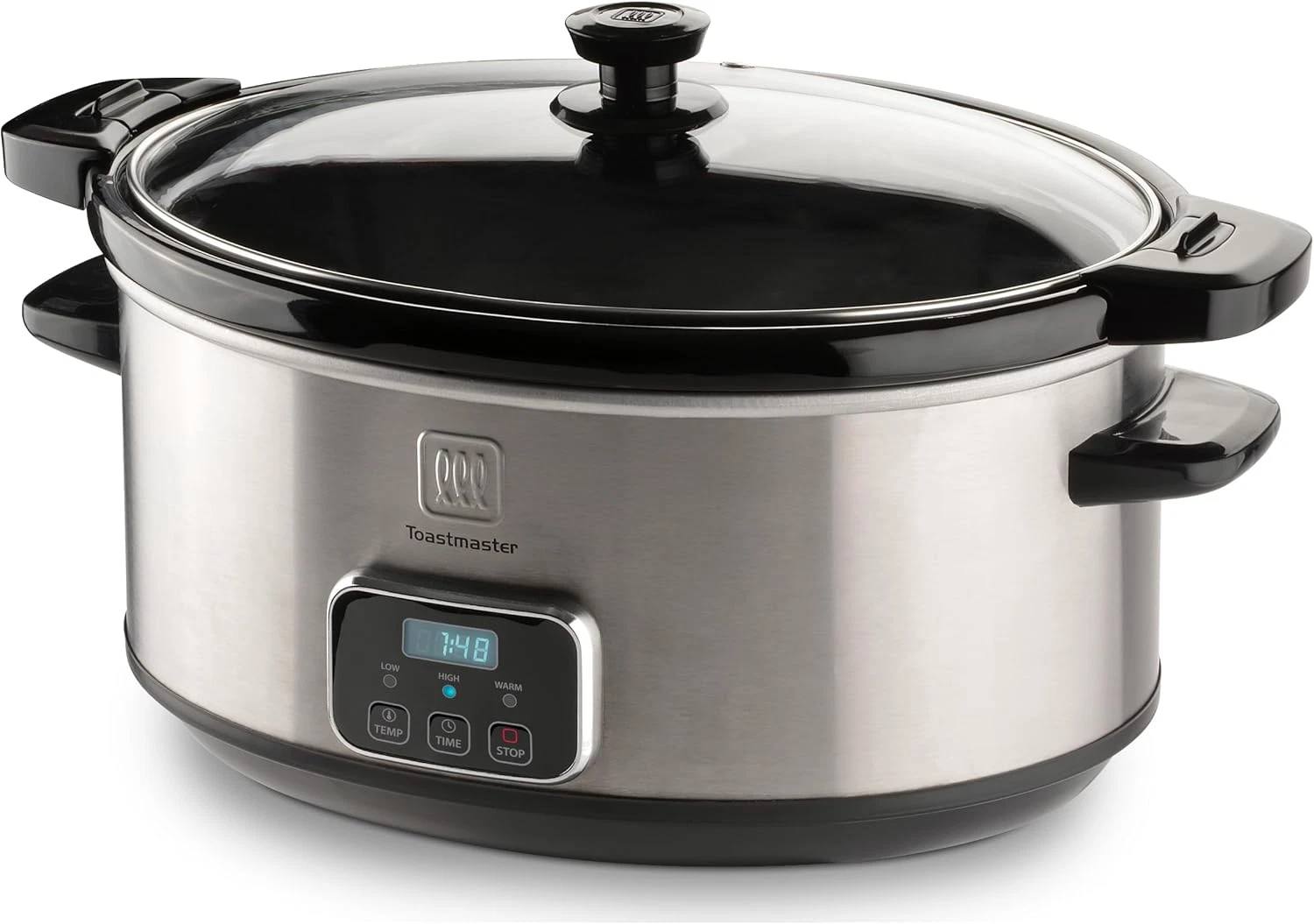 Locking Lid 7-Quart Digital Slow Cooker with Dishwasher-Safe Stoneware
Opens in a new window or tab