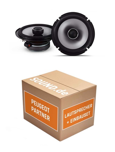 Lautsprecher Boxen Vorne Alpine S2-S65 FüR Peugeot Partner Origin Paar 240W MAX-image