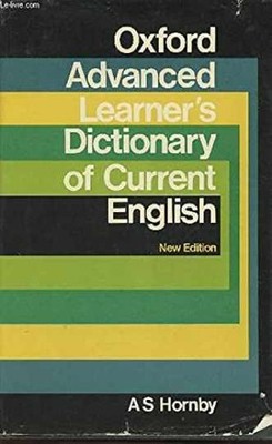 Oxford Advanced Learner''s Dictionary - Hardcover, by Hornby A S - Acceptable c