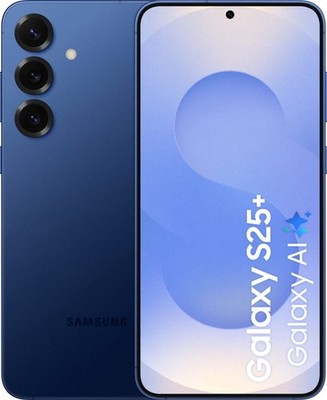 Samsung Galaxy S25 Plus 5G 256GB entsperrt Smartphone Top Zustand - Blau