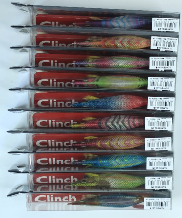 10 Shimano Sephia Clinch Flashboost #3.0 15g Rattle In Type Squid Jig Lot. - Image 3