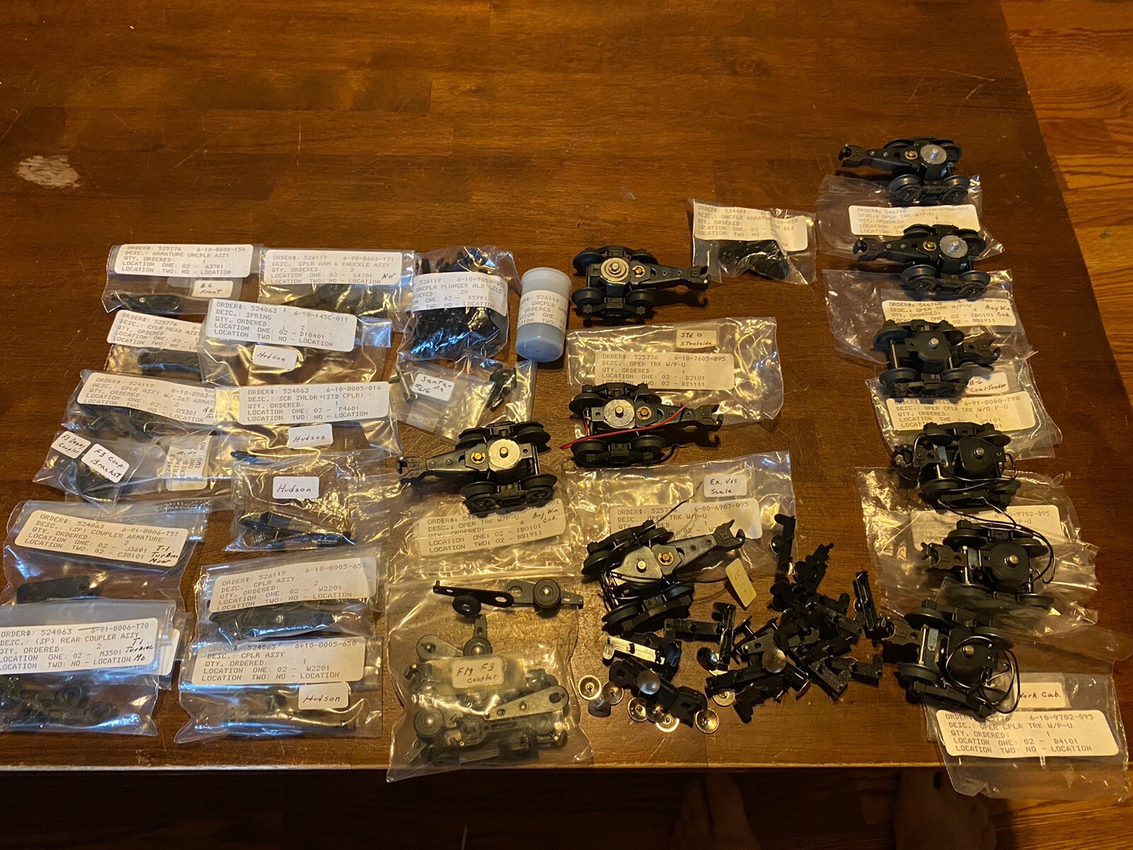 Lionel Train Truck Assemblies And Couplers Large Lot Of Train Parts eBay