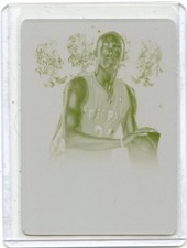2013-14 PANINI PREFERRED #262 JAMAAL FRANKLIN YELLOW PRINTING PLATE