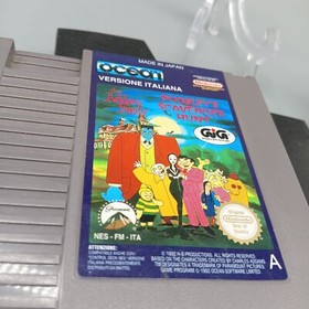 Gioco The Addams Family Pugsley's Scavenger Hunt Nintendo NES Solo Cartuccia