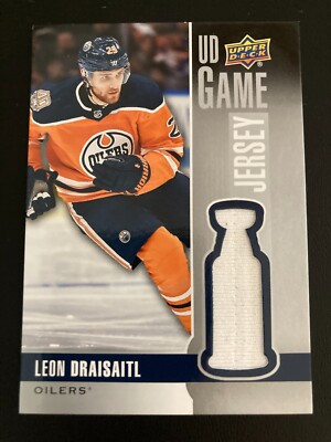 2019-20 Upper Deck UD Game Jersey GJ-LD Leon Draisaitl