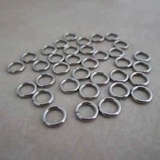 200 stainless steel 6mm jump rings 18 gauge hypoallergenic