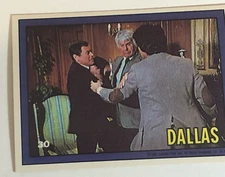 Dallas Tv Show Trading Card #30 JR Ewing Larry Hagman Jim Davis Patrick Duffy