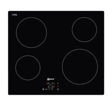 Neff N50 T10B40X2 60cm 4 Zone Touch Ceramic Hob Black Glass Ex Display GRADE B