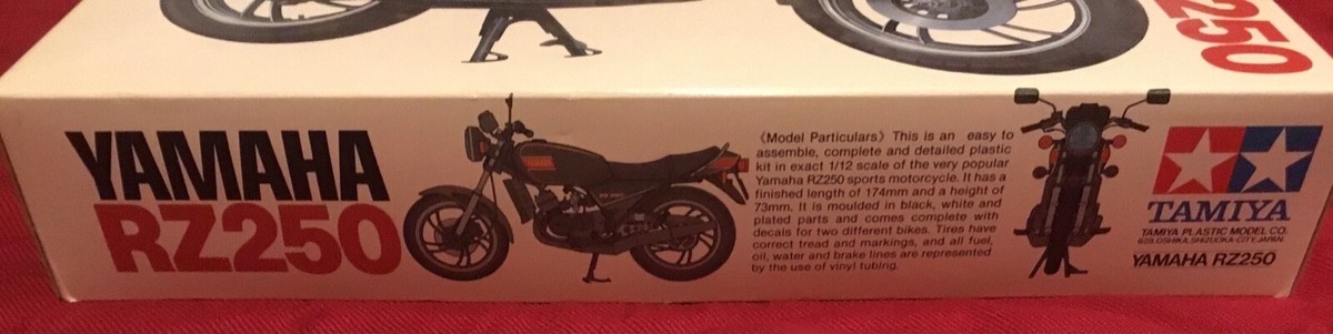 Vintage Tamiya 1/12 Plastic Model Yamaha RZ250 | eBay