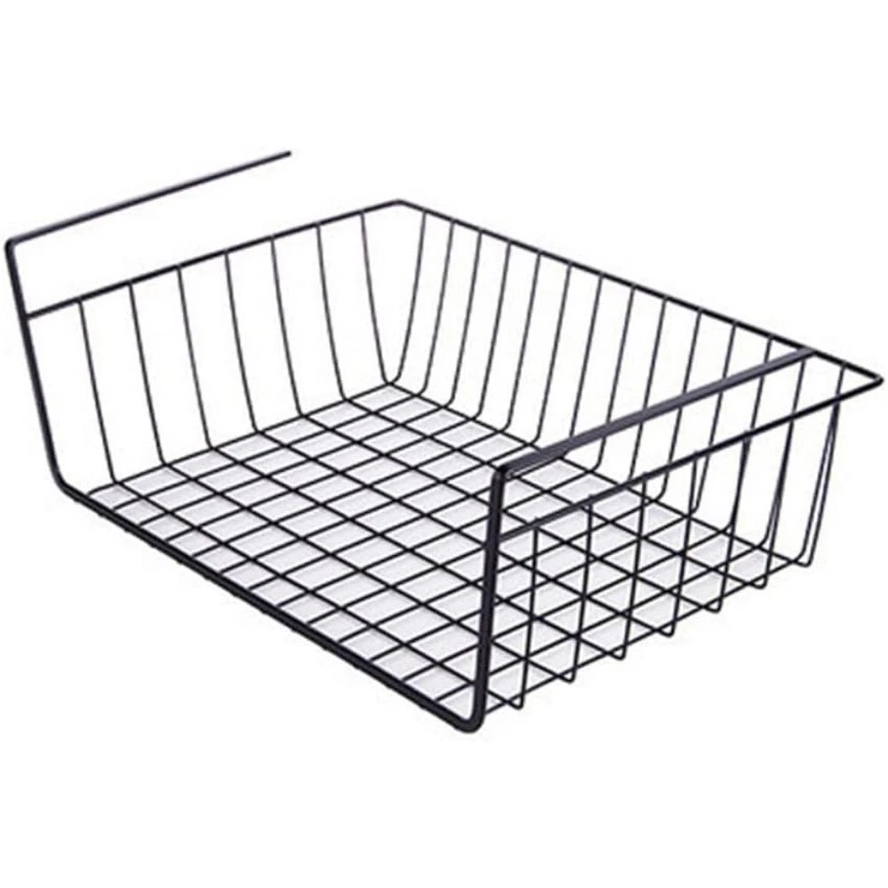 Bremermann Cestino Doccia Da Appendere - Scaffale Bagno Con 2 Ripiani E Ganci, Metallico Con Rivestimento In PE (Bianco) - 5