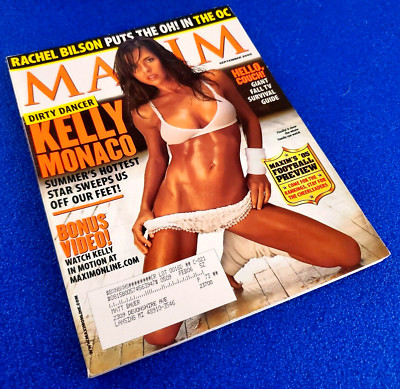 MAXIM: KELLY MONACO SUMMER'S HOTTEST STAR SWEEPS US OFF OUR FEET! SEPT 2005