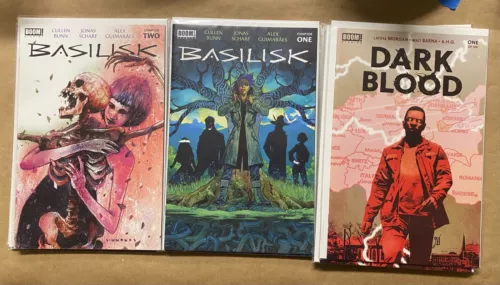 Basilisk #1-4, Dark Blood #1-6 Boom Lot - 15 Book Lot