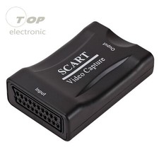 High-Quality USB 2.0 SCART Video Capture Card Recorder Game/Video Live Streaming
