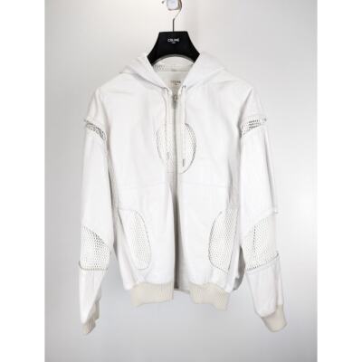 Celine Oversize Blouson in White BNWT 50
