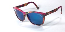 Bolle' Spectra Acrylex 437 Vintage sunglasses Pink Confetti NOS best value .
