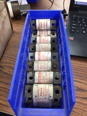 17-PC LOT SHAWMUT AMP-TRAP 100A 250V FORM101 TYPE-4 FUSE A25X100 (FUSE1)