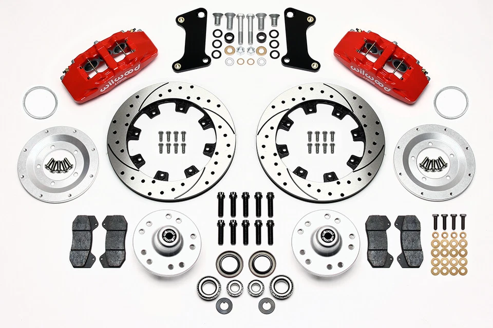 Wilwood 140-10510-DR Forged DynaPro 6 Big Brake Front Brake Kit Foto 3 de 4