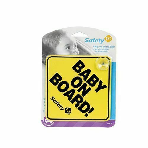 safety 1st baby on board sign
