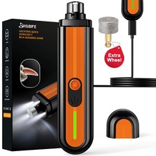 YABIFE 4-Lights Dog Nail Grinder, Easy Quick Locate Dog Nail Trimmers, for Pu...