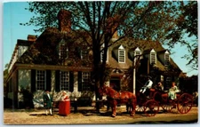 Postcard - Raleigh Tavern - Williamsburg, Virginia