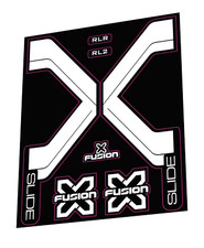 Kit decalcomania forcella XFUSION SLIDE 29 adesivo mountain mtb bici downhill enduro