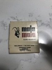 Mala Mala Game Reserve Matchbook South Africa Rattray 