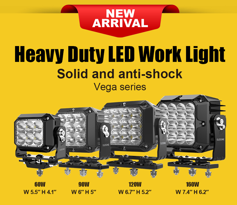 Oledone WD-SG040 Led Light Spot 60W 4800 Lumens 12v 24v Jeep