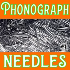 100 LOUD Tone Needles ~ Talking Machine, Gramophone, Phonographs