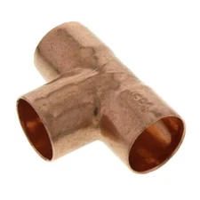 3" INCH COPPER TEE SWEAT ELBOW PIPE FITTING PLUMBING (3 1/8"OD)