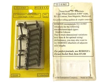 ReBoxx-1 33" HO Semi-scale wheels sets, .965" Axle Length, 12/ Pkg, NMRA RP-25
