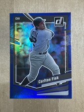2023 Chicago White Sox ROOKIE Carlton Fisk Panini Donruss BLUE PARALLEL SP #218