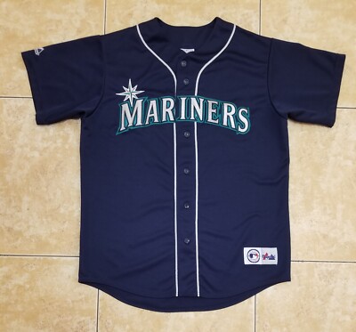 Rare Vintage Majestic Seattle Mariners Ichiro Suzuki #51 Blue | eBay