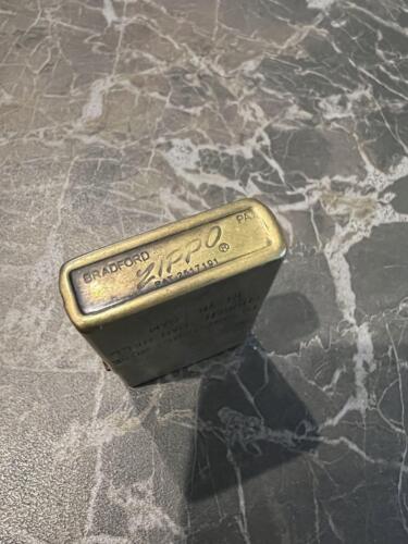 1965-66 Vintage Vietnam Zippo Antique Oil lighter SAI GON "PEACE" It works - Picture 4 of 5