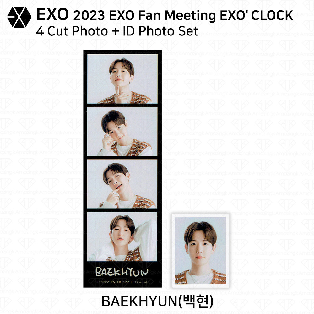 【まとめ売り】2023 EXO' CLOCK OFFICIAL MD ベッキョン EXO 2023 FANMEETING EXO' CLOCK OFFICIAL MD GOODS PORTRAIT