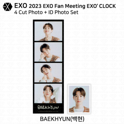 EXO 2023 EXO Fan Meeting EXO CLOCK MD 4Cut Photo ID Photo