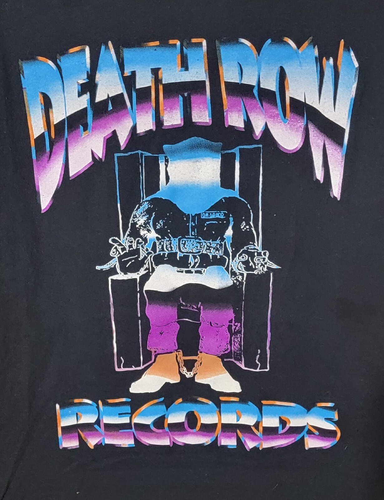 FILA T shirt Death Row Records taglia media