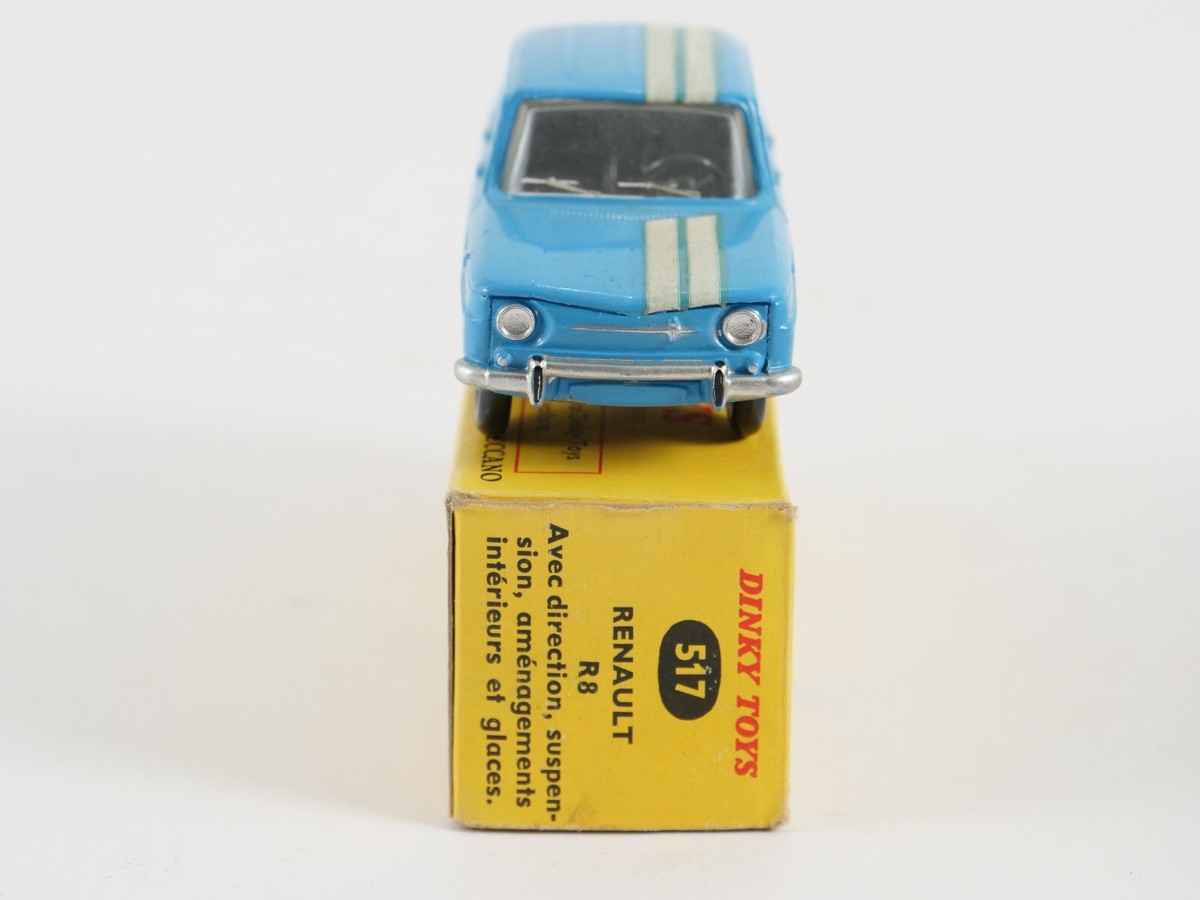 Dinky Toys F N°517 – Renault 8 Jaune – 1/43 – Dans Sa Boîte – Occasion