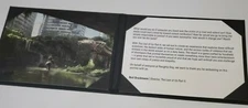 The Last Of Us Part II 2 Collector's Edition Lithograph Art Print and Thank You